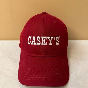 Casey's Red Snapback Trucker Hat / Cap
